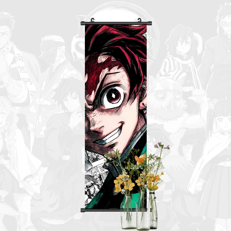 Amine Canvas Scroll Wall Hangi - Home Decor Canvas 评论和价格
