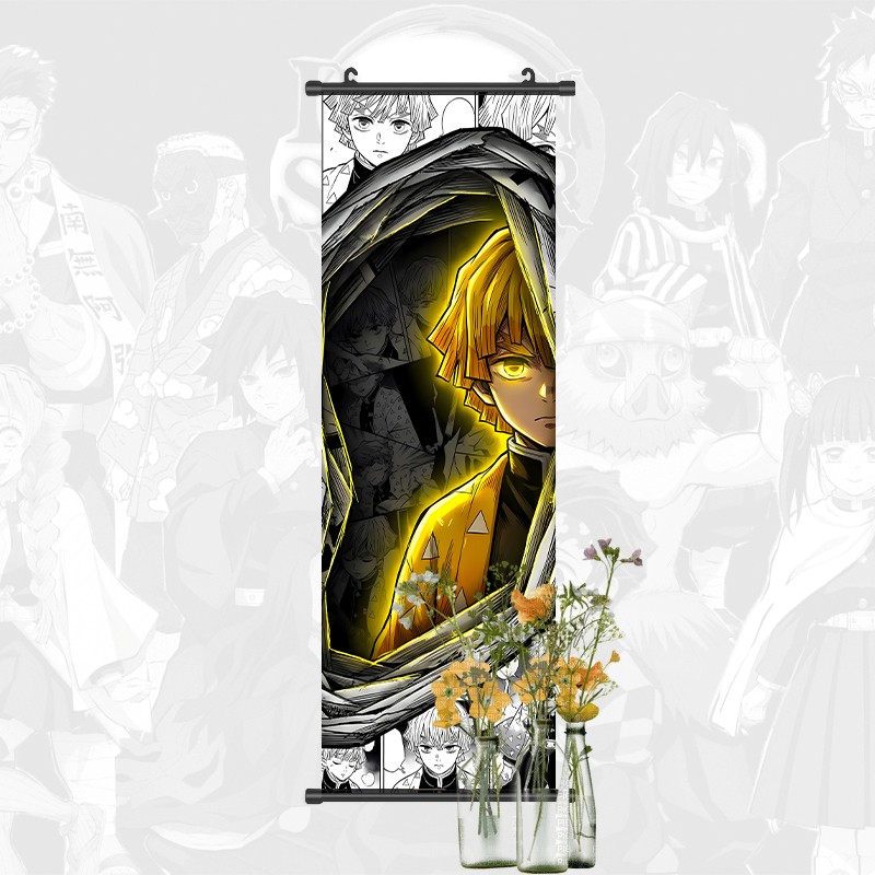 Amine Canvas Scroll Wall Hangi - Home Decor Canvas 评论和价格