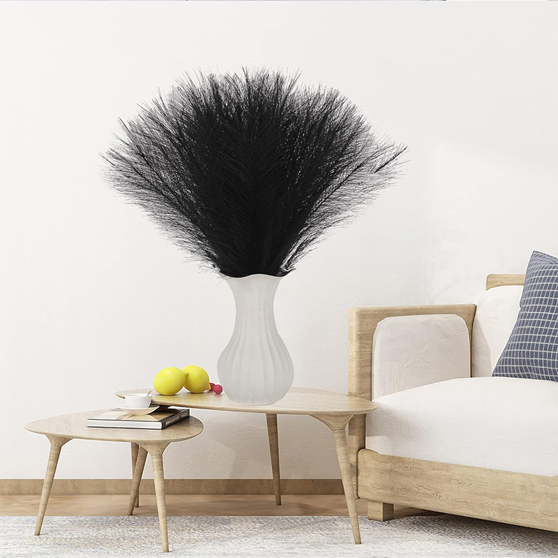 15/20Pcs 55CM Artificial Pampa - Pampas Grass Decor 评论和价格
