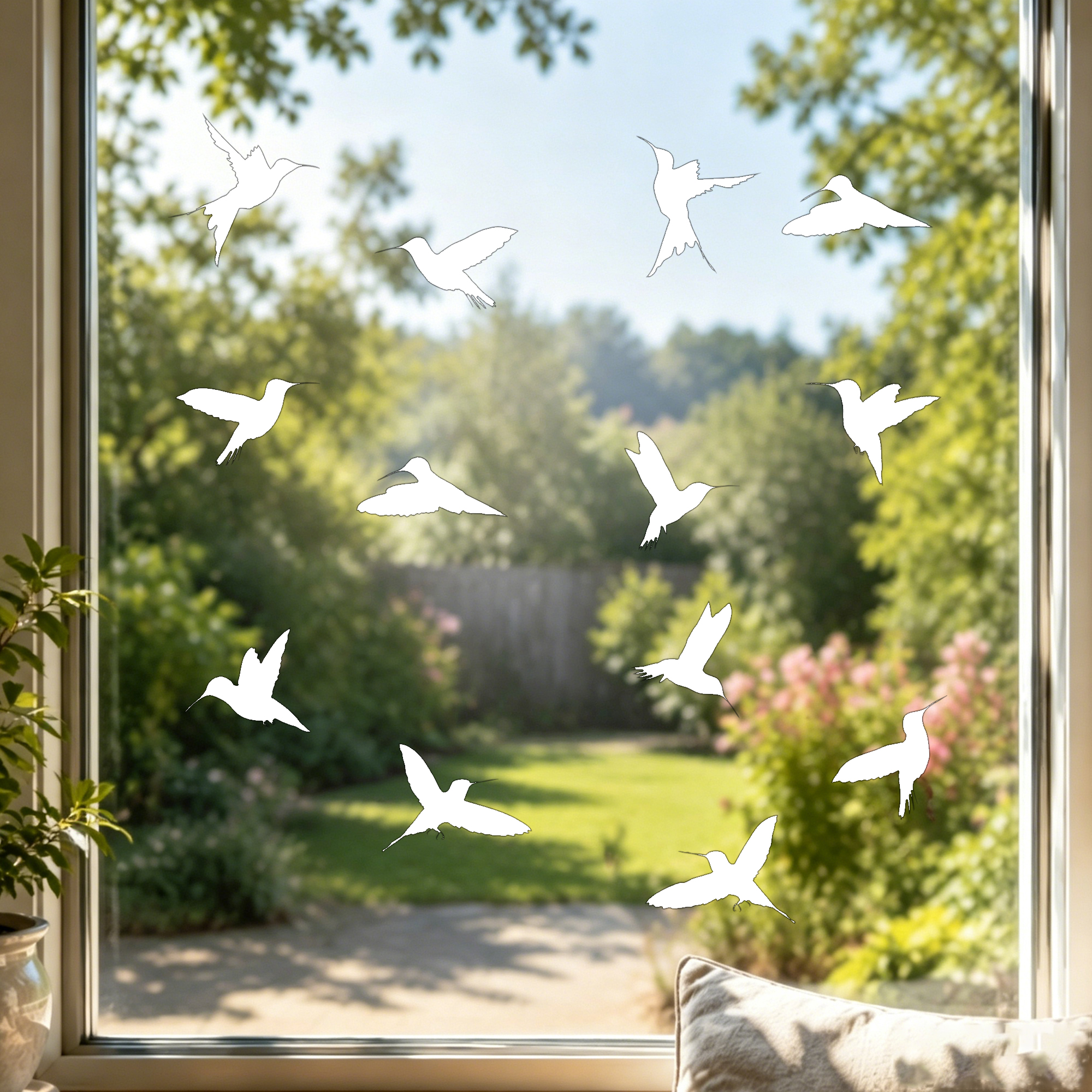 Bird Window Stickers for Home  - Home Decor Window Blinds 评论和价格