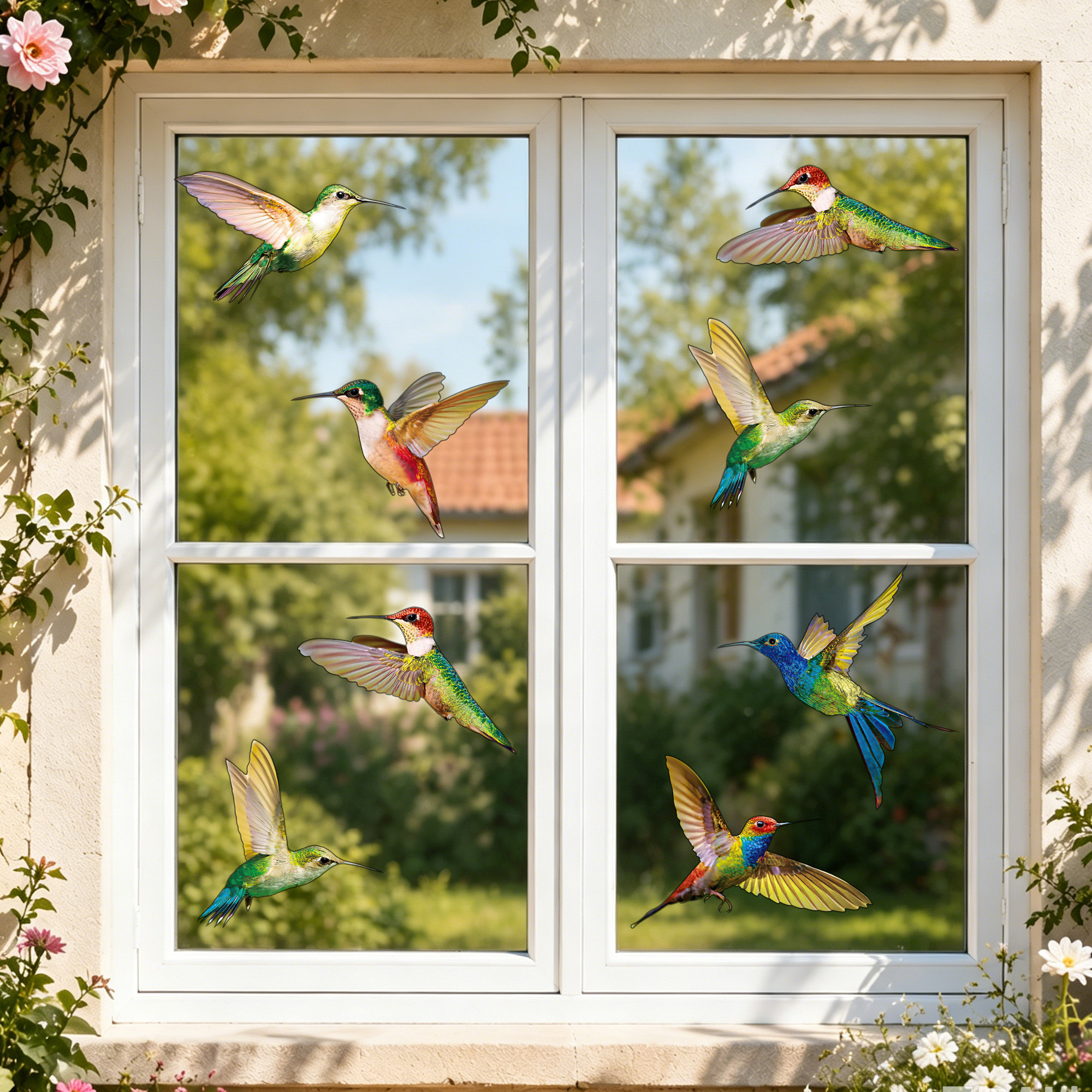 Bird Window Stickers for Home  - Home Decor Window Blinds 评论和价格