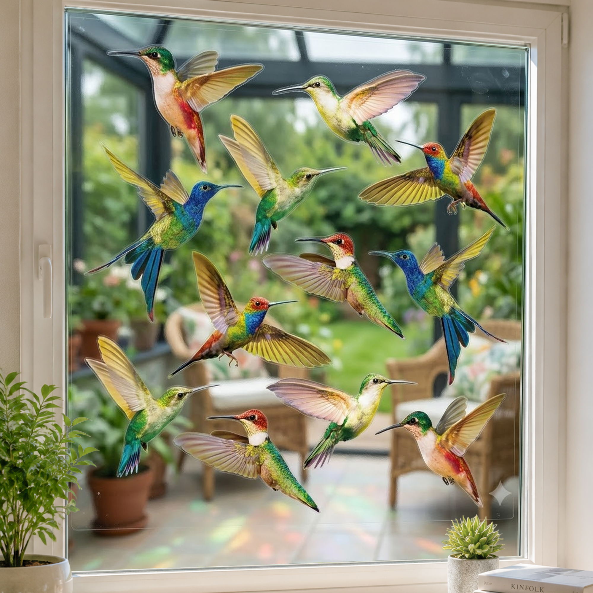 Bird Window Stickers for Home  - Home Decor Window Blinds 评论和价格