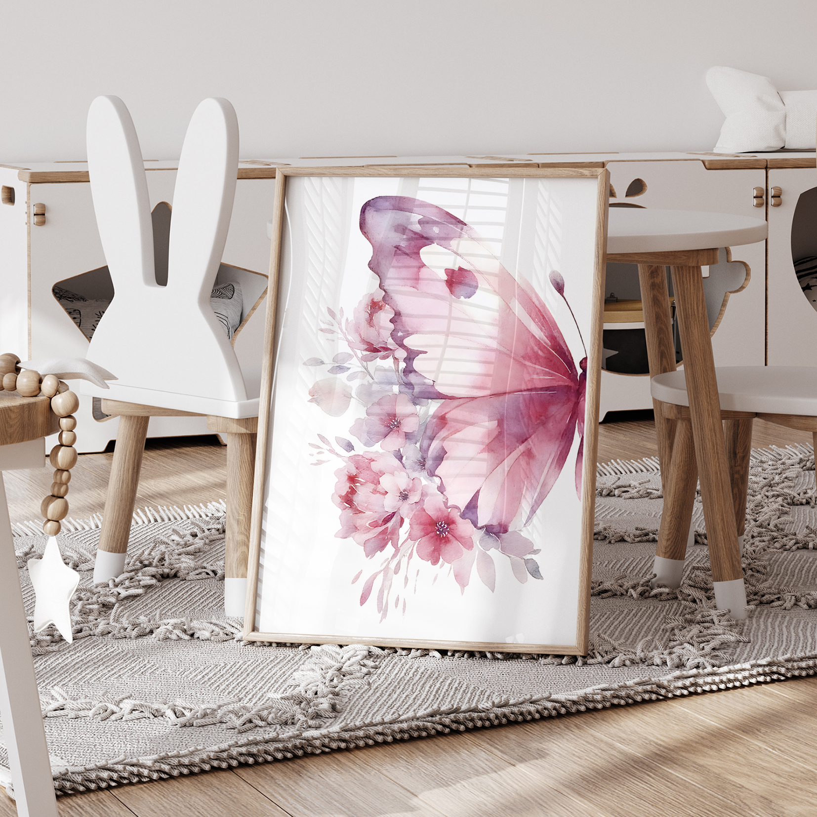 3pcs Cartoon Children Pink Lov - Home Decor Solution 评论和价格