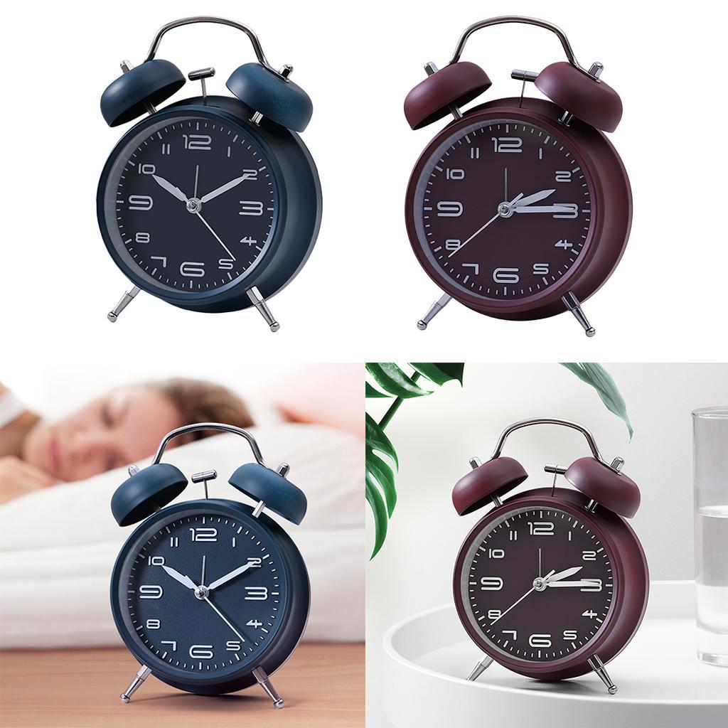Vintage Style Wind Up Clock wi - Vintage Alarm Clock 评论和价格