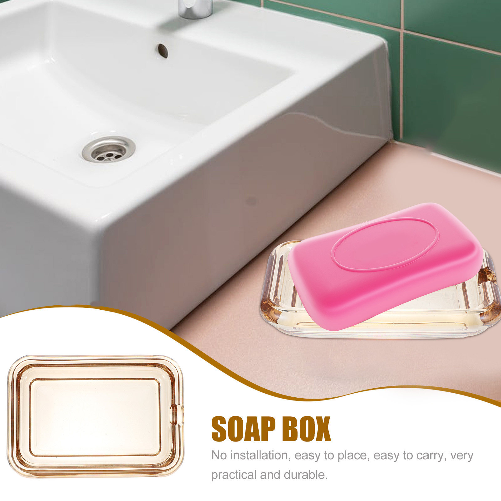 Glass Soap Holder Elegant Desi - Home Decor Design Ideas 评论和价格