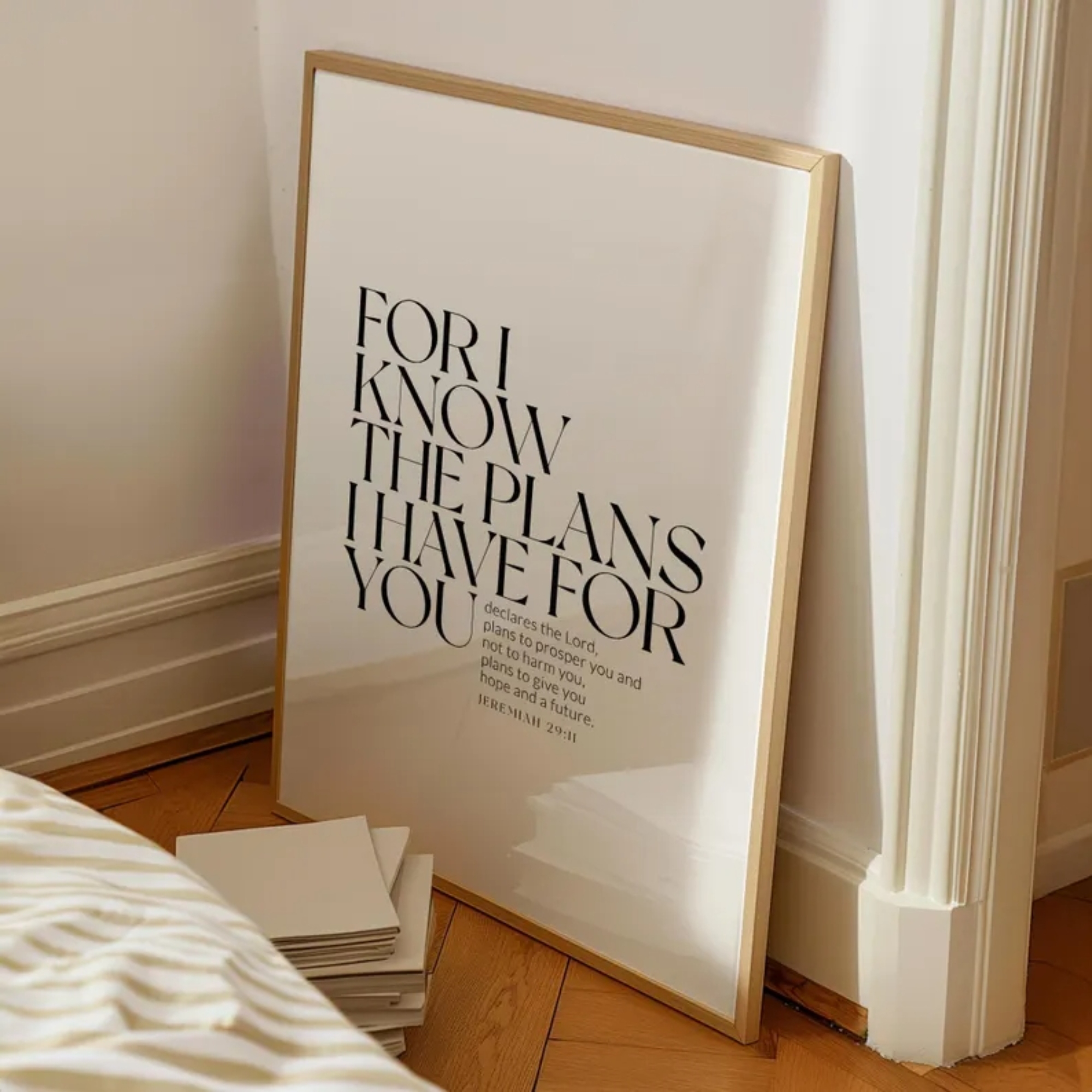 Bible Jeremiah 29:11Christian  - Home Decor Solution 评论和价格