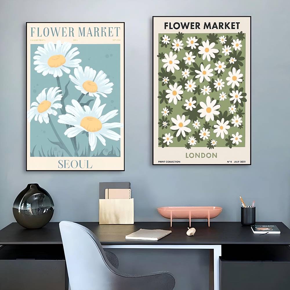 Flower Market Art Good Quality - Home Decor Market 评论和价格