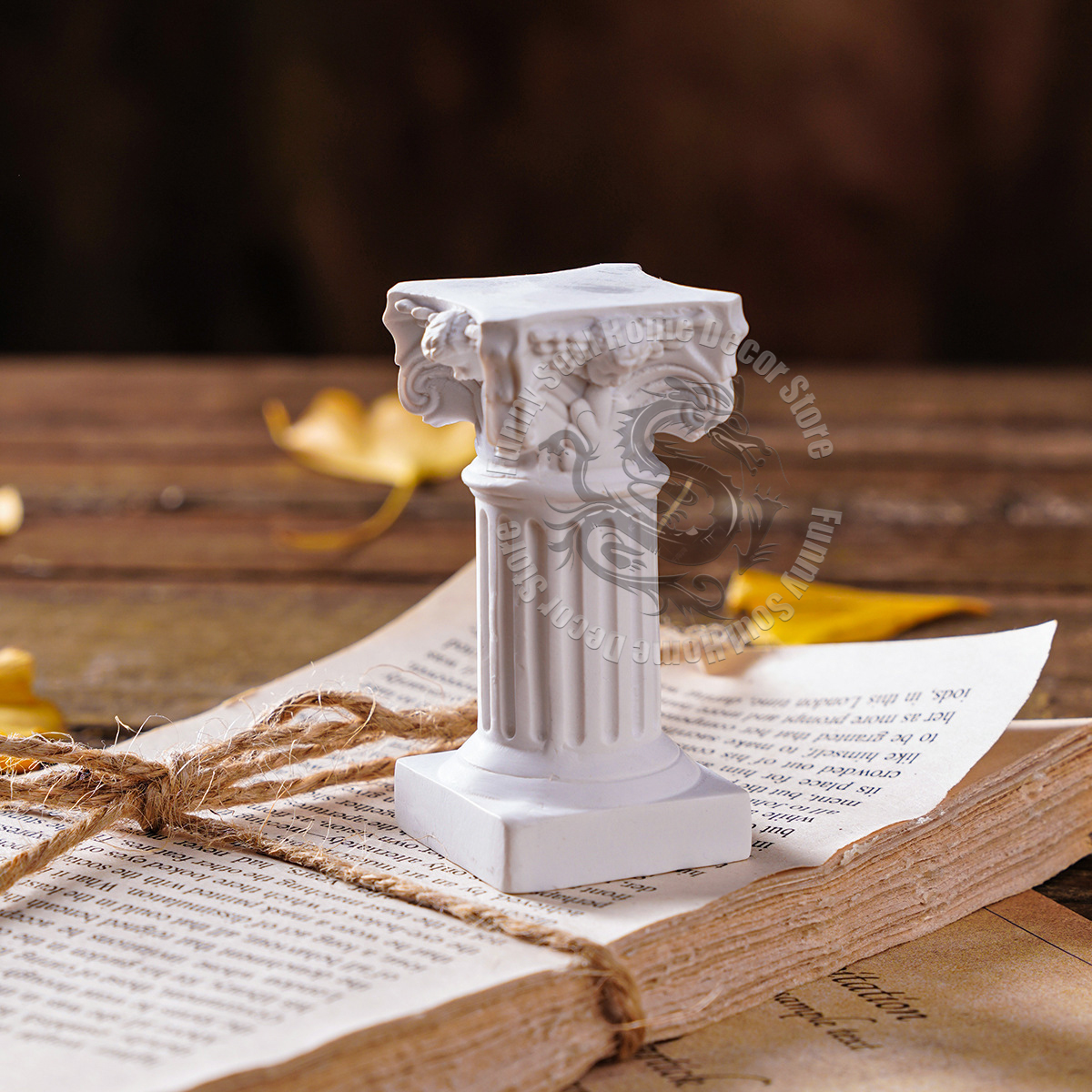 Nordic Roman column candlestic - Home Decor Resin 评论和价格