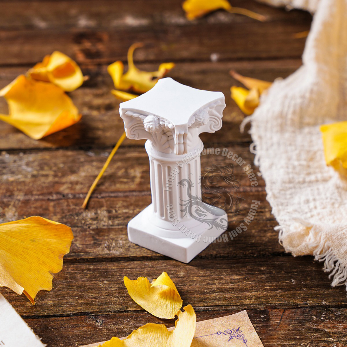 Nordic Roman column candlestic - Home Decor Resin 评论和价格