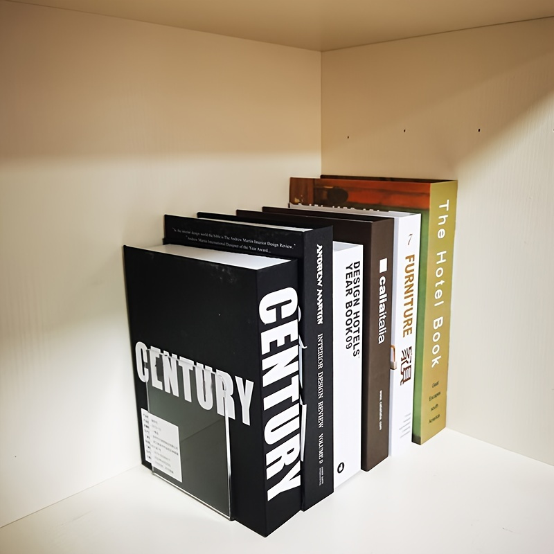 1pc Transparent Book Stand Acr - Aesthetic Bookend 评论和价格