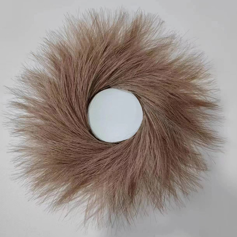 Artificial Reed Wreath Door Ha - Pampas Grass Decor 评论和价格