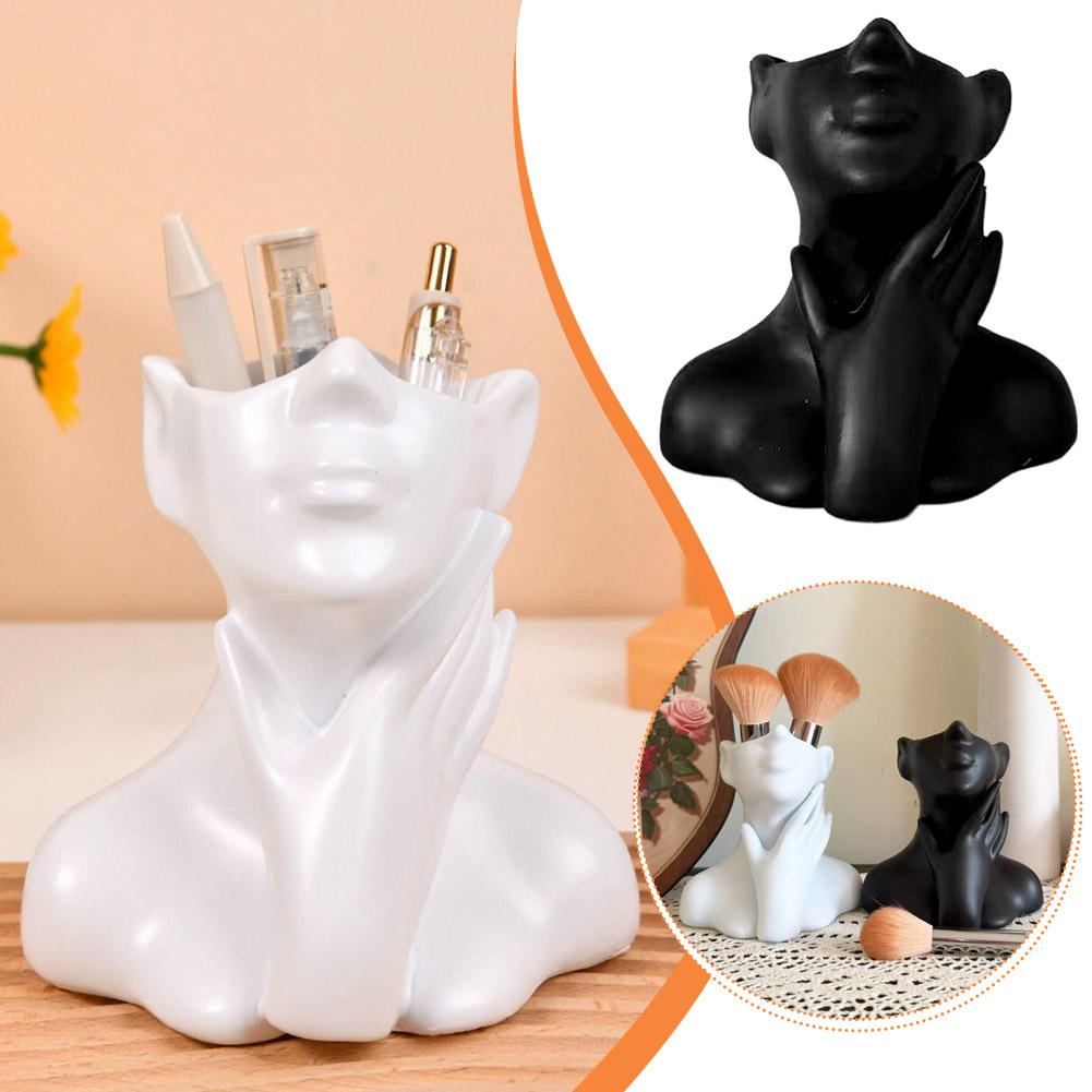 Female Bust Figurine Vase Make - Home Decor Quirky 评论和价格